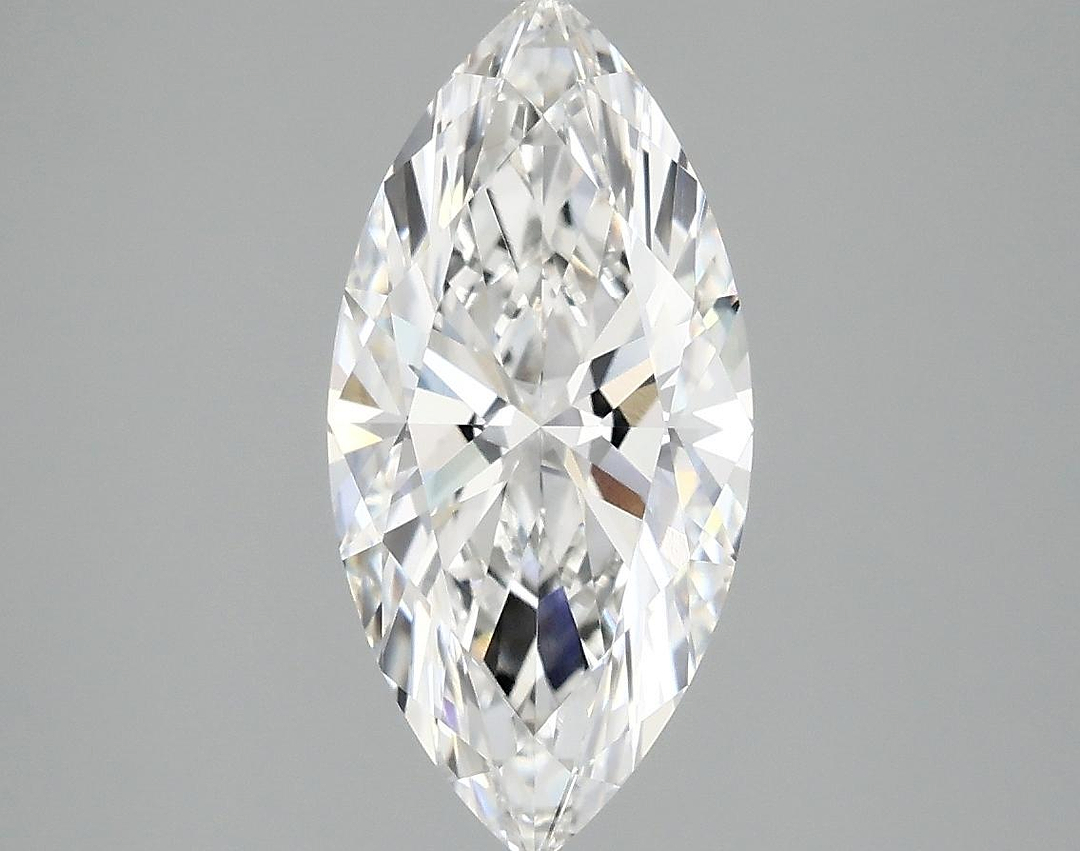 2.07 Carat Marquise Shaped Excellent Cut VVS2 IGI Certified Lab Grown Diamond
