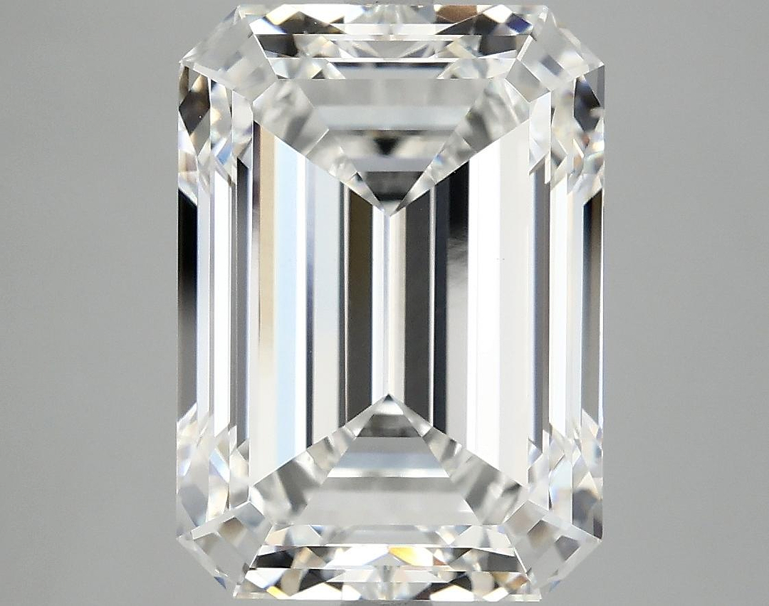 7.32 Carat Emerald Shaped Ideal Cut VVS2 IGI Certified Lab Grown Diamond
