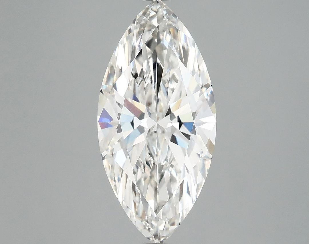 3.02 Carat Marquise Shaped Excellent Cut VVS2 IGI Certified Lab Grown Diamond