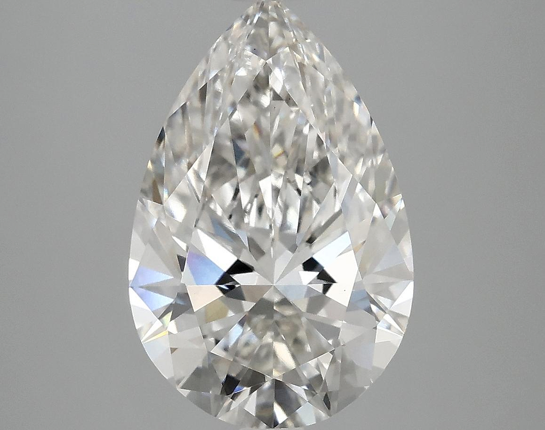 3.88 Carat Pear Shaped Excellent Cut VS1 IGI Certified Lab Grown Diamond