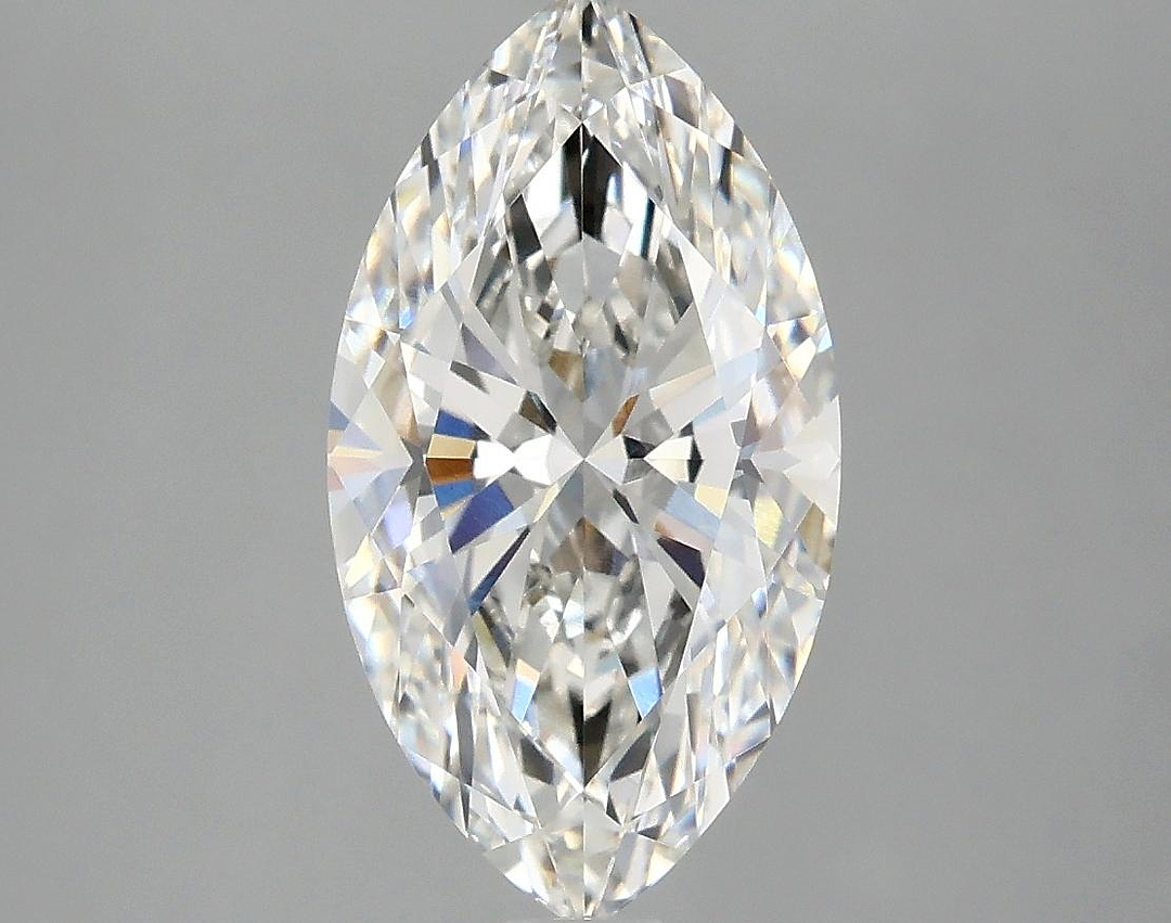 2.52 Carat Marquise Shaped Excellent Cut VVS2 IGI Certified Lab Grown Diamond