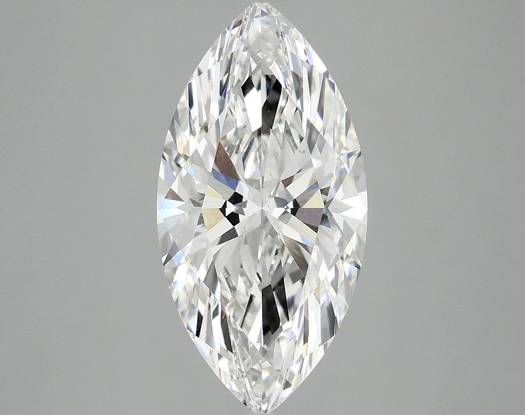 3.09 Carat Marquise Shaped Ideal Cut VS2 IGI Certified Lab Grown Diamond