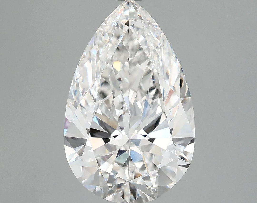 4.01 Carat Pear Shaped Ideal Cut VS1 IGI Certified Lab Grown Diamond