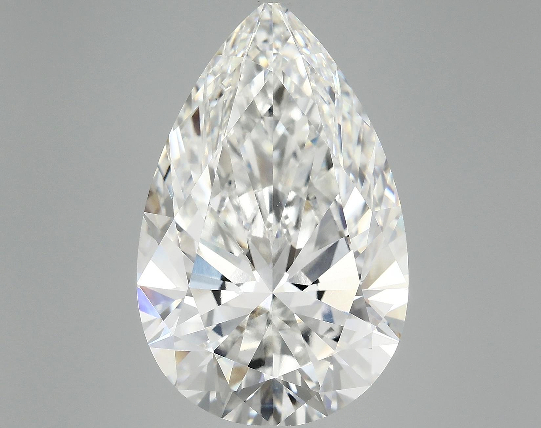 10.14 Carat Pear Shaped Ideal Cut VVS2 IGI Certified Lab Grown Diamond