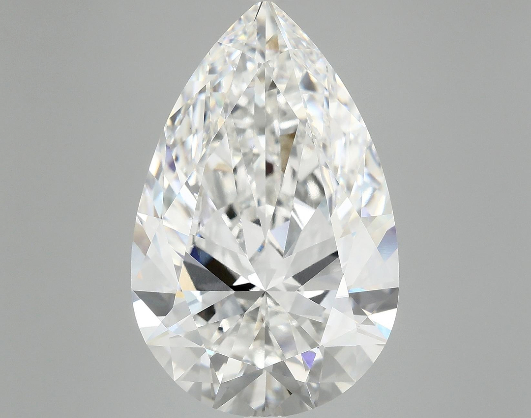 10.09 Carat Pear Shaped Ideal Cut VVS2 IGI Certified Lab Grown Diamond