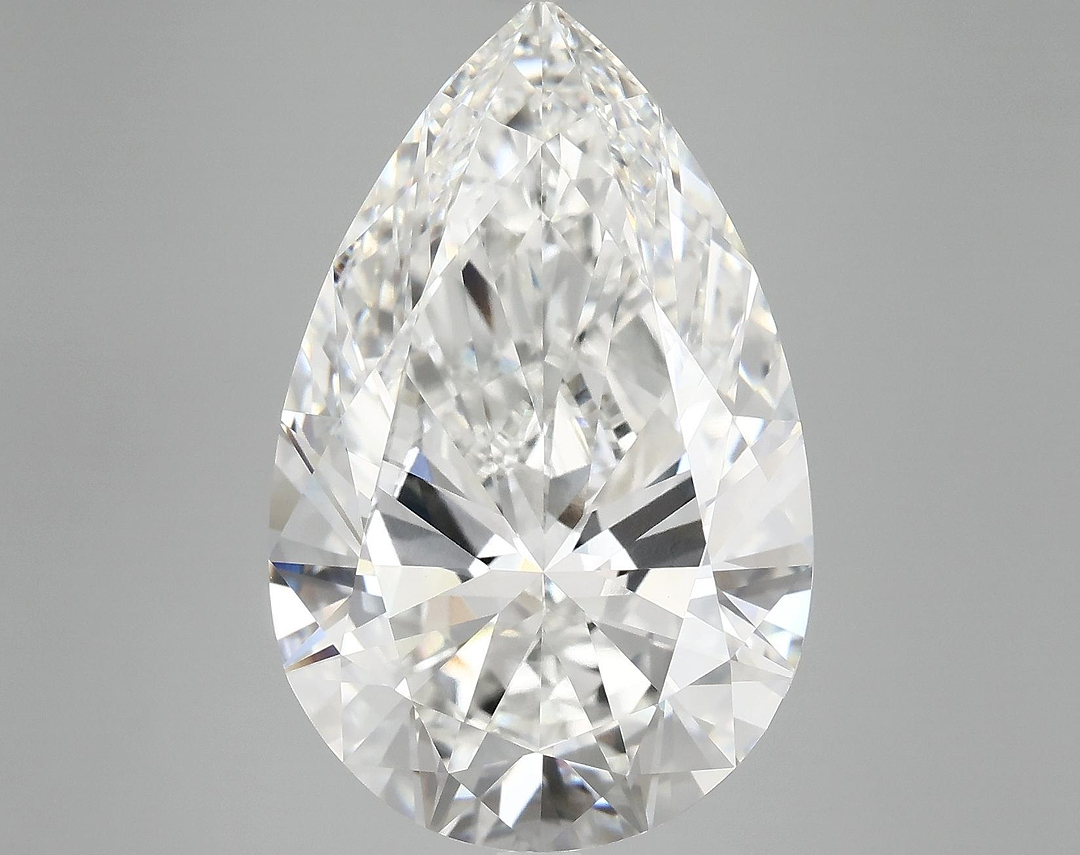 10.41 Carat Pear Shaped Ideal Cut VVS2 IGI Certified Lab Grown Diamond