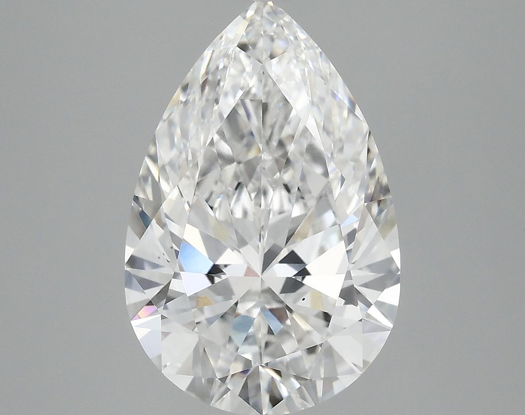 4.03 Carat Pear Shaped Excellent Cut VS1 IGI Certified Lab Grown Diamond