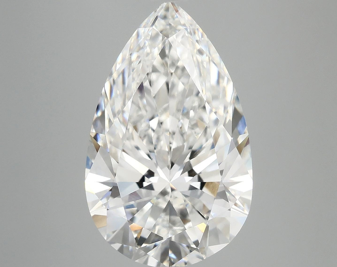 7.12 Carat Pear Shaped Ideal Cut VS1 IGI Certified Lab Grown Diamond
