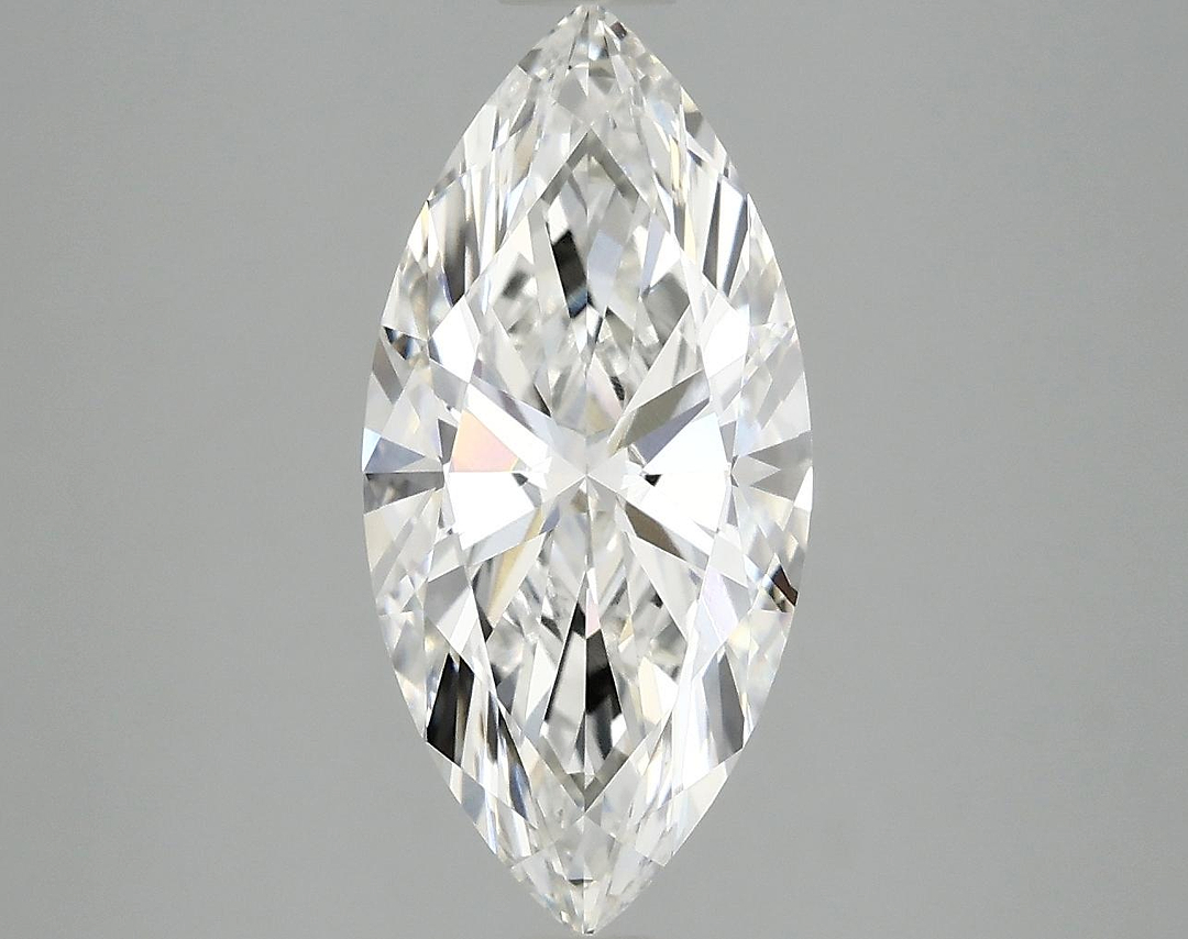 2.8 Carat Marquise Shaped Excellent Cut VVS2 IGI Certified Lab Grown Diamond