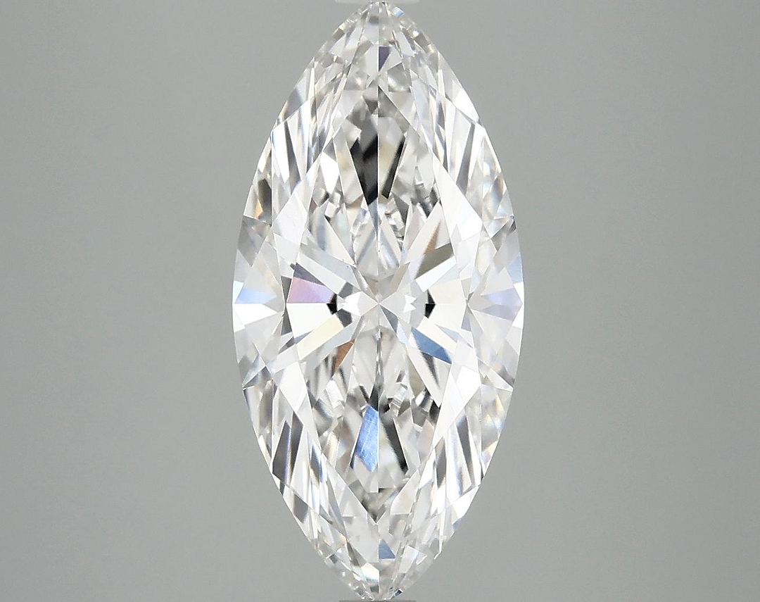 2.87 Carat Marquise Shaped Excellent Cut VS1 IGI Certified Lab Grown Diamond