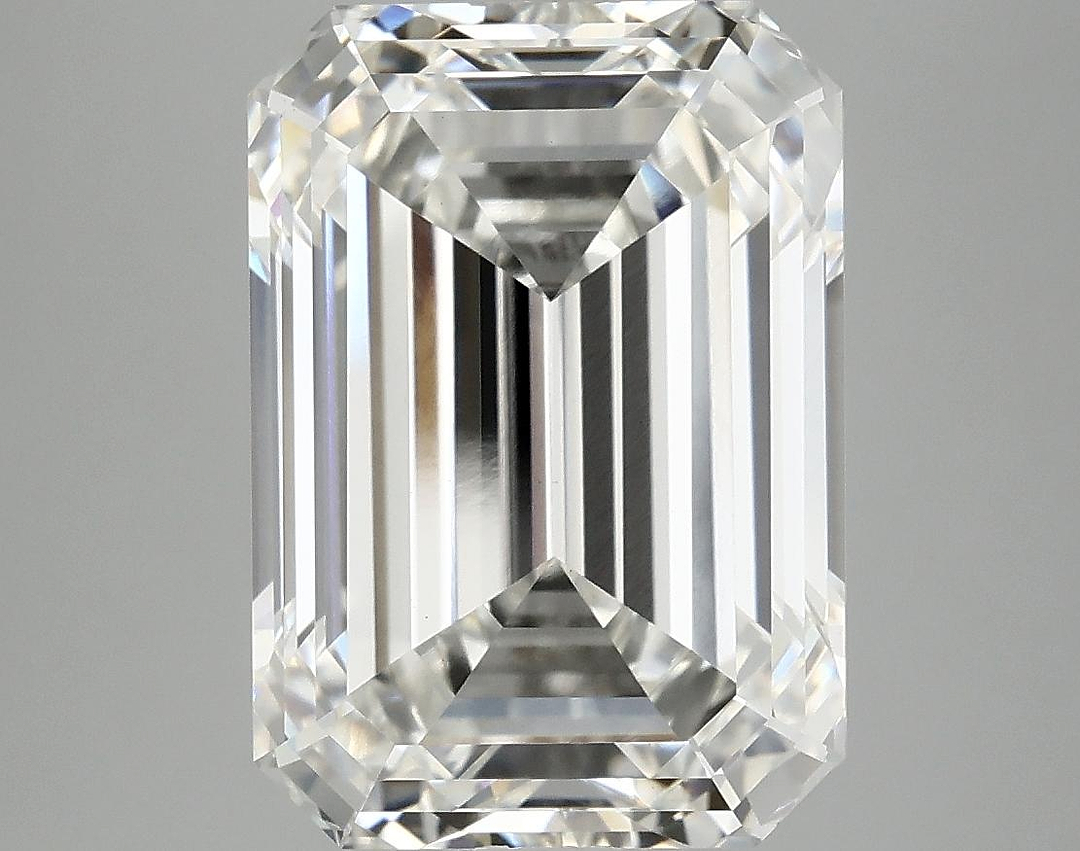 7.2 Carat Emerald Shaped Ideal Cut VVS2 IGI Certified Lab Grown Diamond