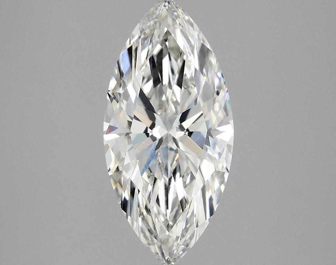 2.06 Carat Marquise Shaped Excellent Cut VVS2 IGI Certified Lab Grown Diamond