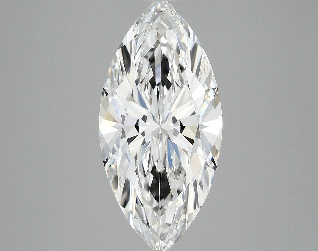 3.04 Carat Marquise Shaped Excellent Cut VVS2 IGI Certified Lab Grown Diamond
