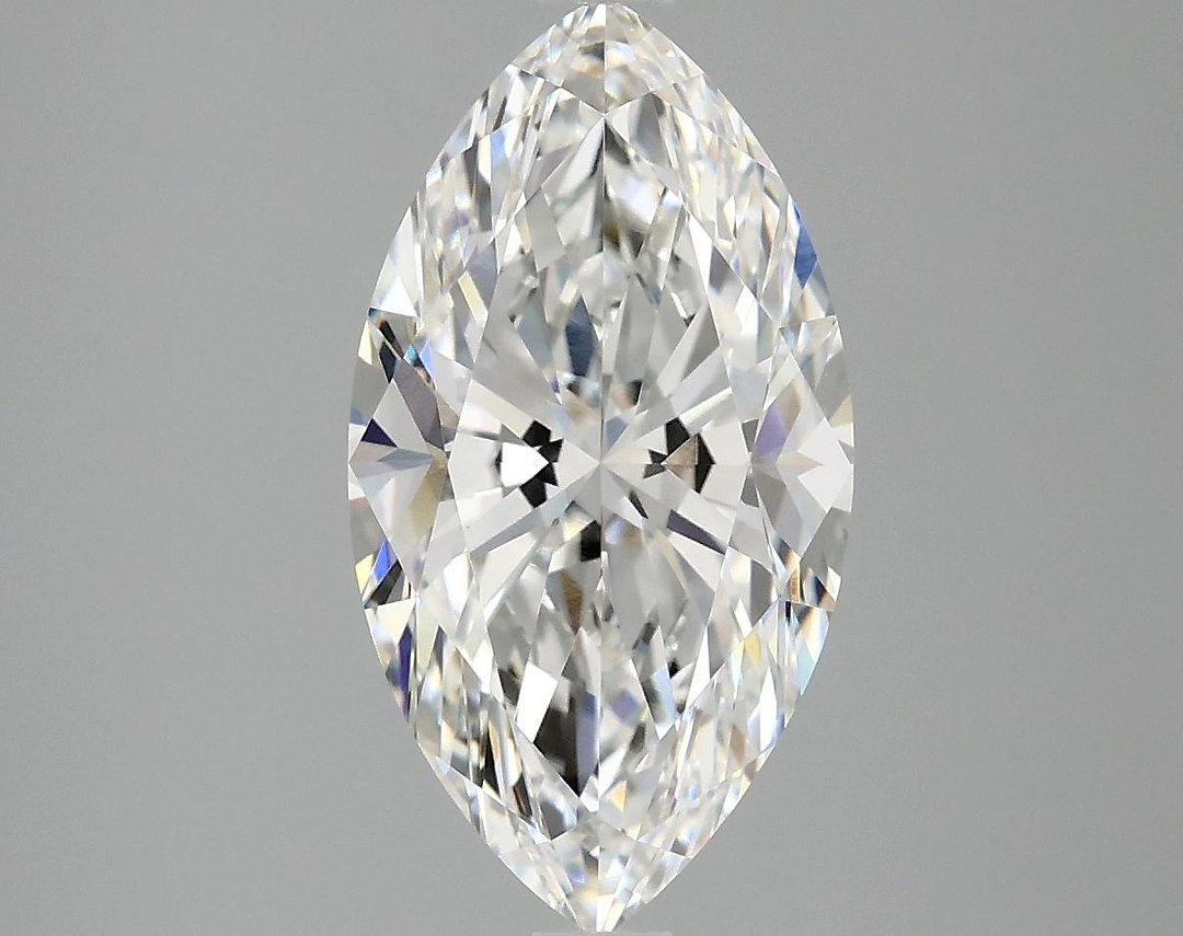 2.99 Carat Marquise Shaped Excellent Cut VVS2 IGI Certified Lab Grown Diamond