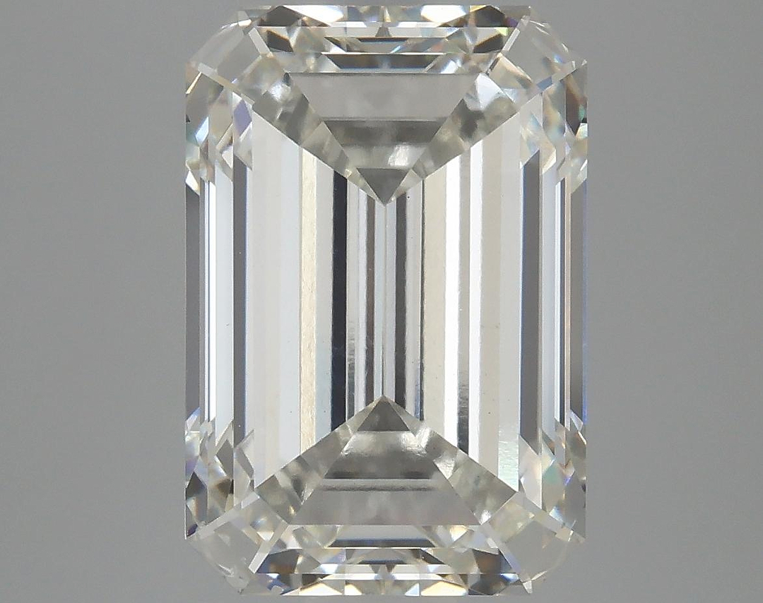5.09 Carat Emerald Shaped Ideal Cut VS2 IGI Certified Lab Grown Diamond