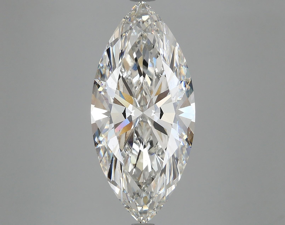 4.89 Carat Marquise Shaped Excellent Cut VS2 IGI Certified Lab Grown Diamond