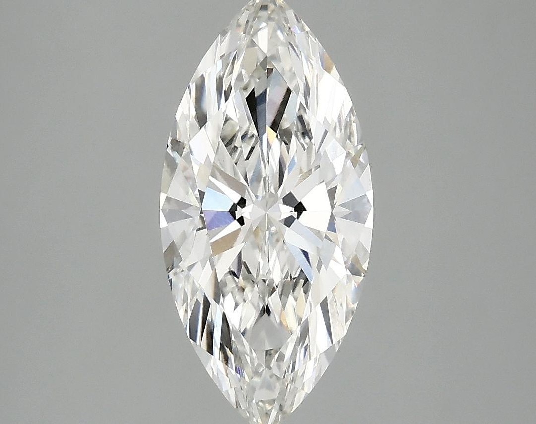 1.95 Carat Marquise Shaped Excellent Cut VVS2 IGI Certified Lab Grown Diamond