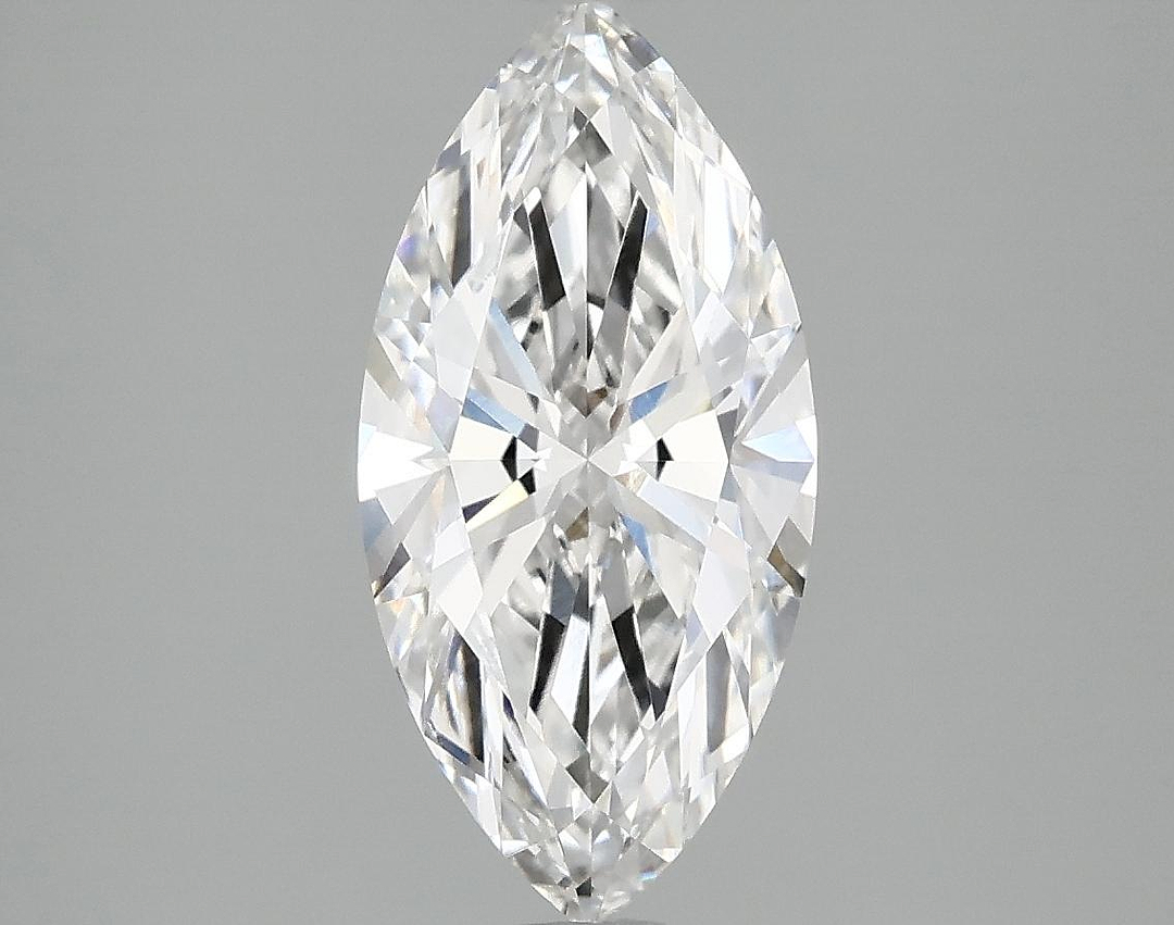 1.91 Carat Marquise Shaped Excellent Cut VVS2 IGI Certified Lab Grown Diamond