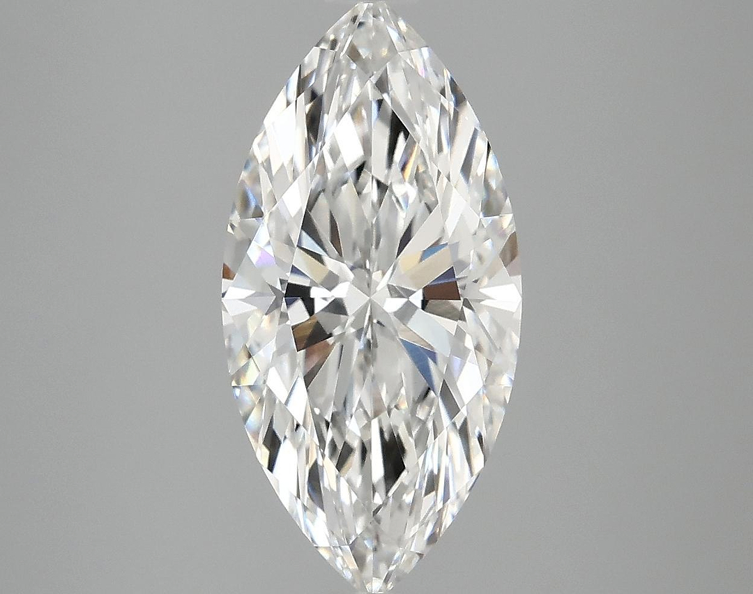 3.04 Carat Marquise Shaped Ideal Cut VVS2 IGI Certified Lab Grown Diamond