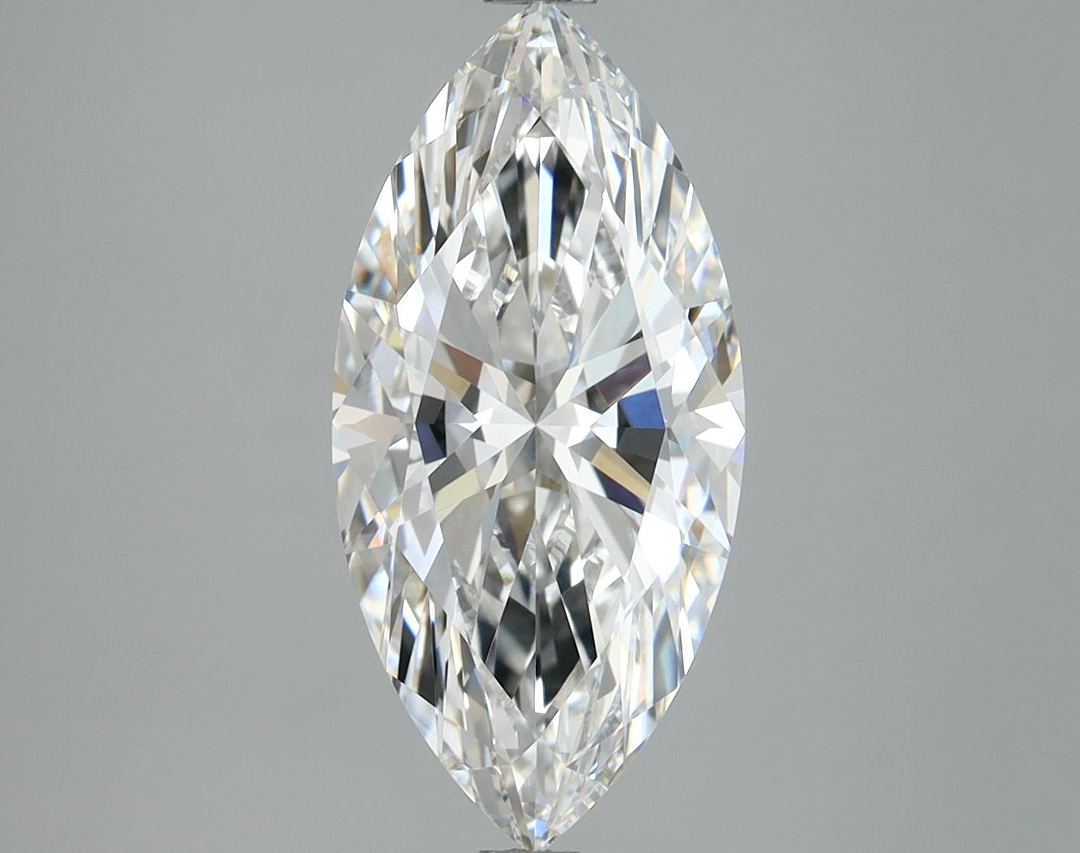 3.08 Carat Marquise Shaped Excellent Cut VVS2 IGI Certified Lab Grown Diamond
