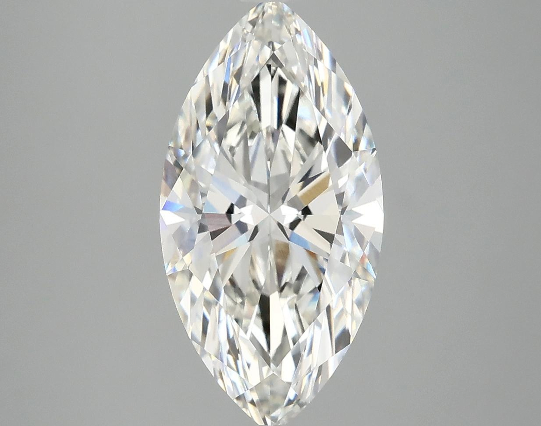 3.03 Carat Marquise Shaped Ideal Cut VVS2 IGI Certified Lab Grown Diamond