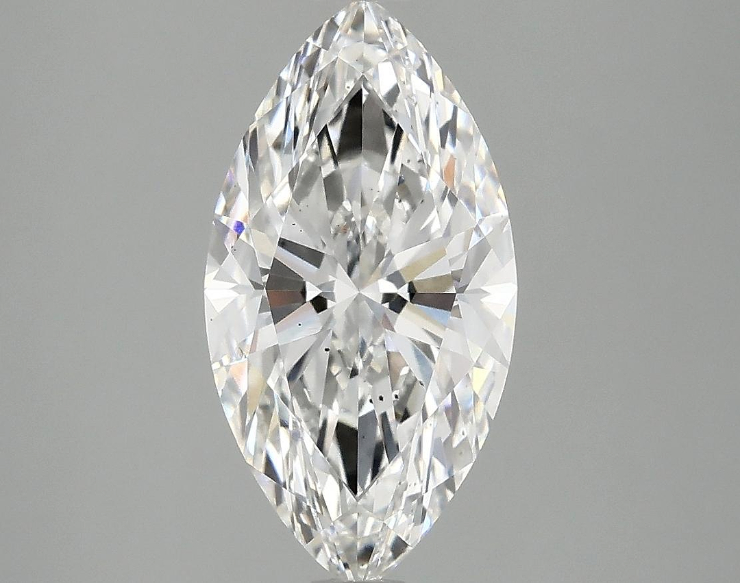 2.38 Carat Marquise Shaped Excellent Cut VS2 IGI Certified Lab Grown Diamond