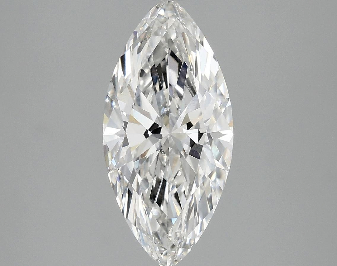 2.05 Carat Marquise Shaped Excellent Cut VVS2 IGI Certified Lab Grown Diamond