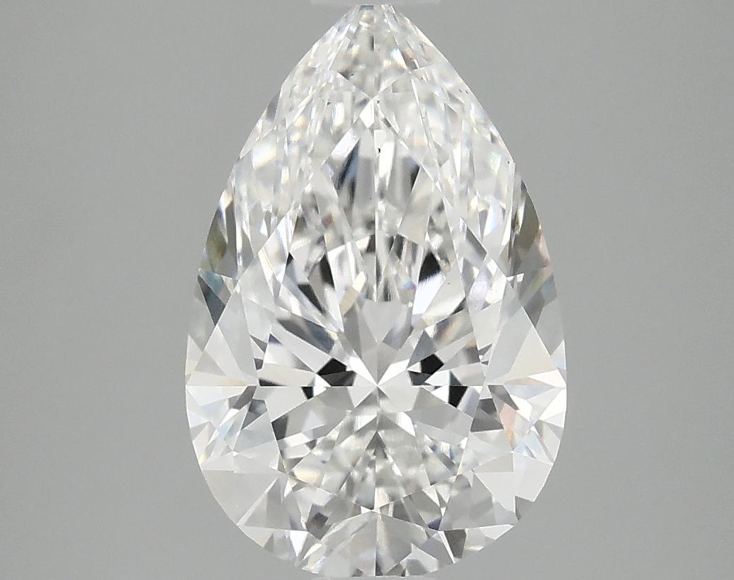 3.09 Carat Pear Shaped Ideal Cut VS1 IGI Certified Lab Grown Diamond
