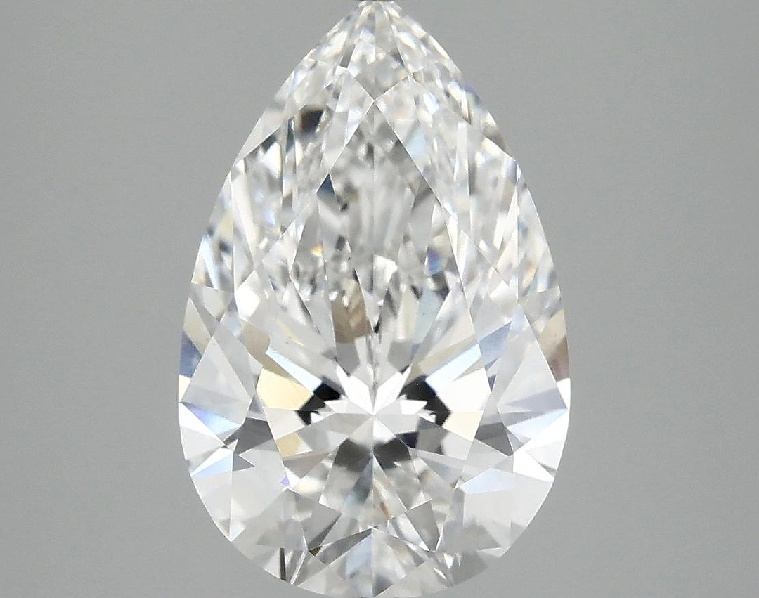 3.09 Carat Pear Shaped Ideal Cut VS1 IGI Certified Lab Grown Diamond