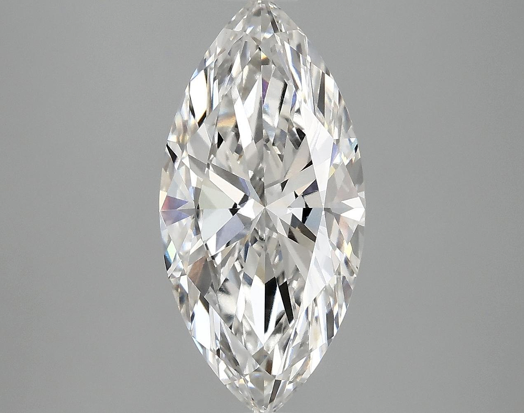 3.03 Carat Marquise Shaped Excellent Cut VVS2 IGI Certified Lab Grown Diamond