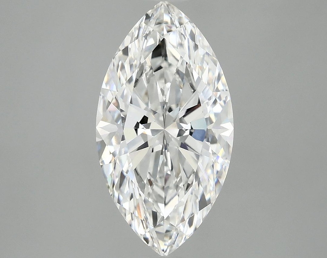 3.04 Carat Marquise Shaped Excellent Cut VVS2 IGI Certified Lab Grown Diamond