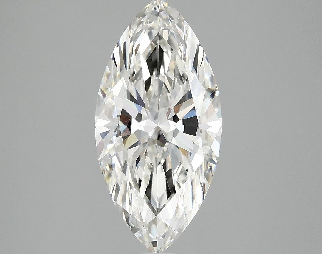 2.0 Carat Marquise Shaped Excellent Cut VVS2 IGI Certified Lab Grown Diamond