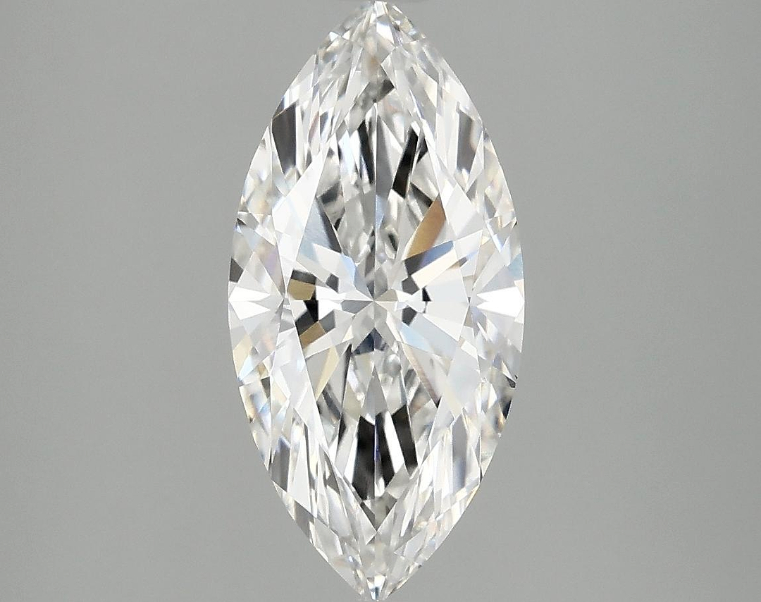 2.04 Carat Marquise Shaped Excellent Cut VVS2 IGI Certified Lab Grown Diamond
