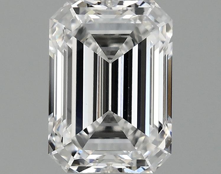 1.08 Carat Emerald Shaped Ideal Cut VVS2 IGI Certified Lab Grown Diamond