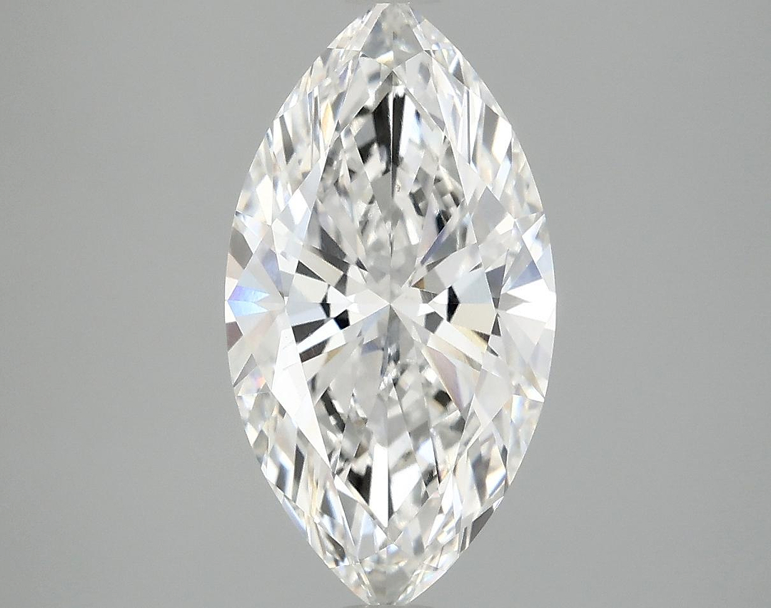 2.98 Carat Marquise Shaped Excellent Cut VVS2 IGI Certified Lab Grown Diamond