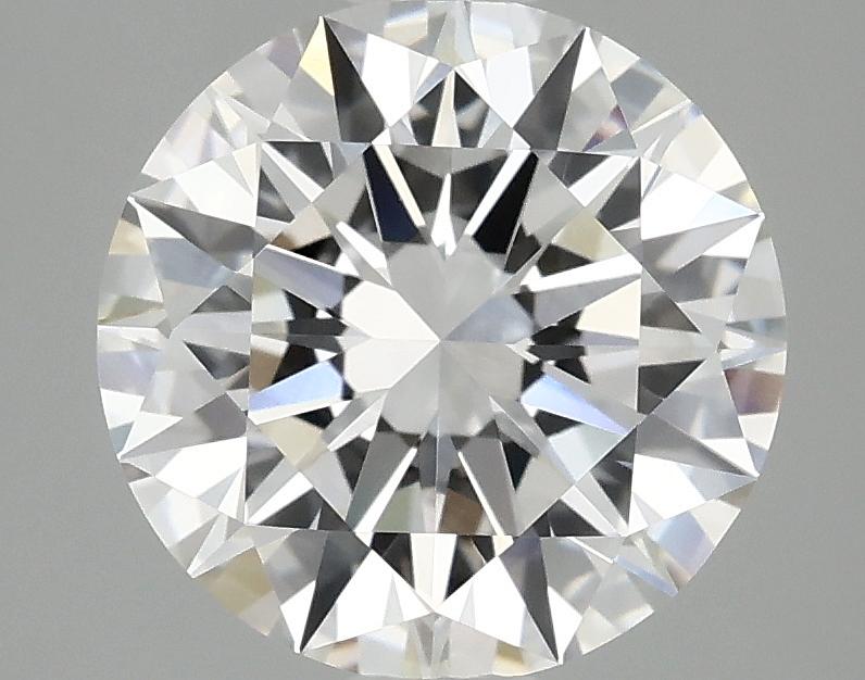 3.09 Carat Round Shaped Excellent Cut VVS2 IGI Certified Lab Grown Diamond