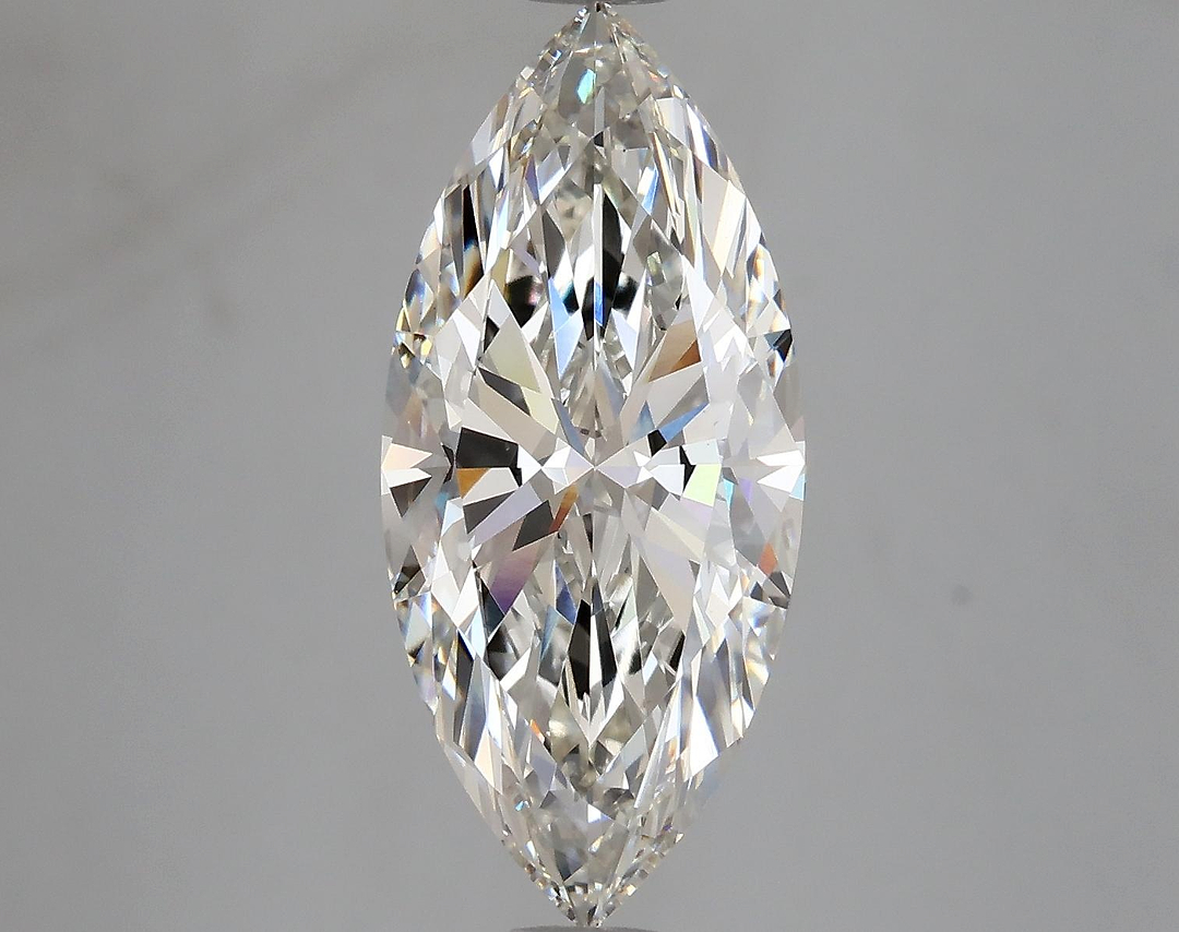 4.25 Carat Marquise Shaped Excellent Cut VS1 IGI Certified Lab Grown Diamond