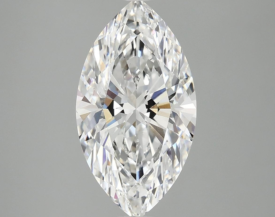 3.08 Carat Marquise Shaped Excellent Cut VS1 IGI Certified Lab Grown Diamond