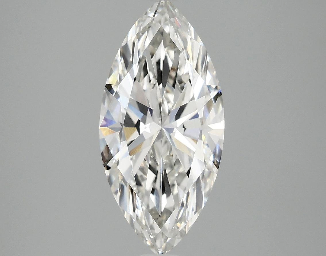 2.02 Carat Marquise Shaped Excellent Cut VVS2 IGI Certified Lab Grown Diamond