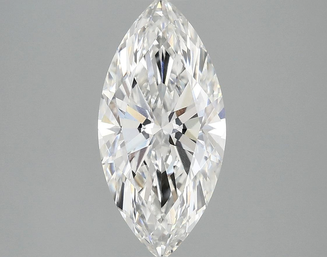 2.03 Carat Marquise Shaped Excellent Cut VVS2 IGI Certified Lab Grown Diamond