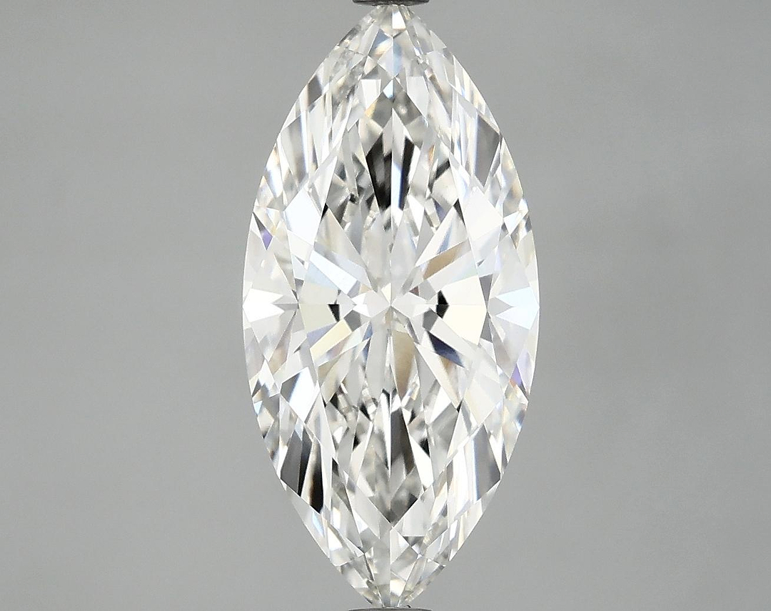 3.01 Carat Marquise Shaped Excellent Cut VVS2 IGI Certified Lab Grown Diamond