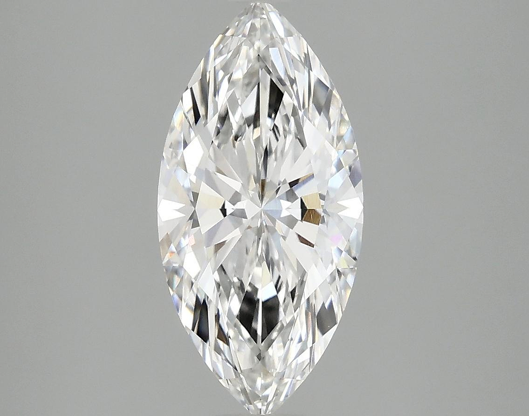 2.07 Carat Marquise Shaped Excellent Cut VVS2 IGI Certified Lab Grown Diamond