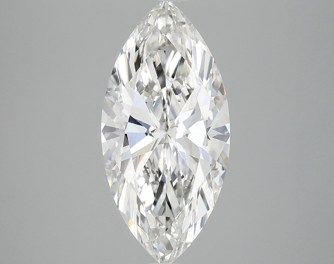2.9 Carat Marquise Shaped Excellent Cut VVS2 IGI Certified Lab Grown Diamond
