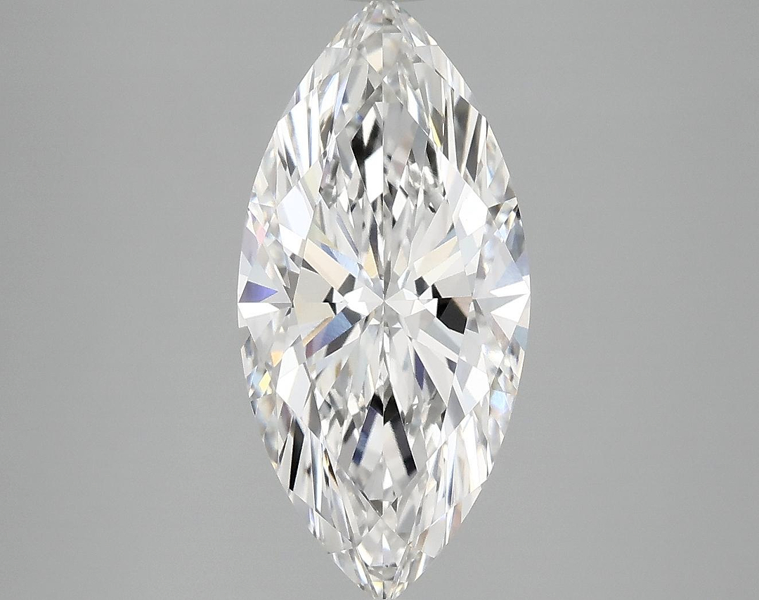 3.08 Carat Marquise Shaped Excellent Cut VS1 IGI Certified Lab Grown Diamond
