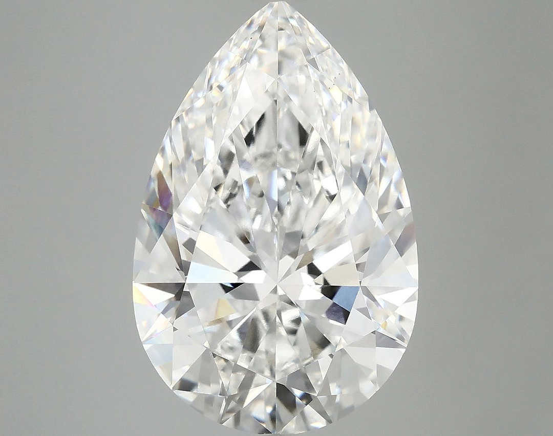 7.56 Carat Pear Shaped Excellent Cut VS1 IGI Certified Lab Grown Diamond