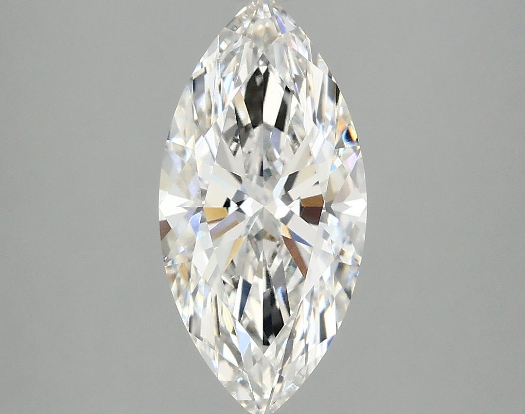 1.98 Carat Marquise Shaped Excellent Cut VVS2 IGI Certified Lab Grown Diamond