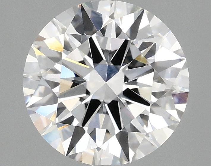 2.03 Carat Round Shaped Ideal Cut VVS2 IGI Certified Lab Grown Diamond