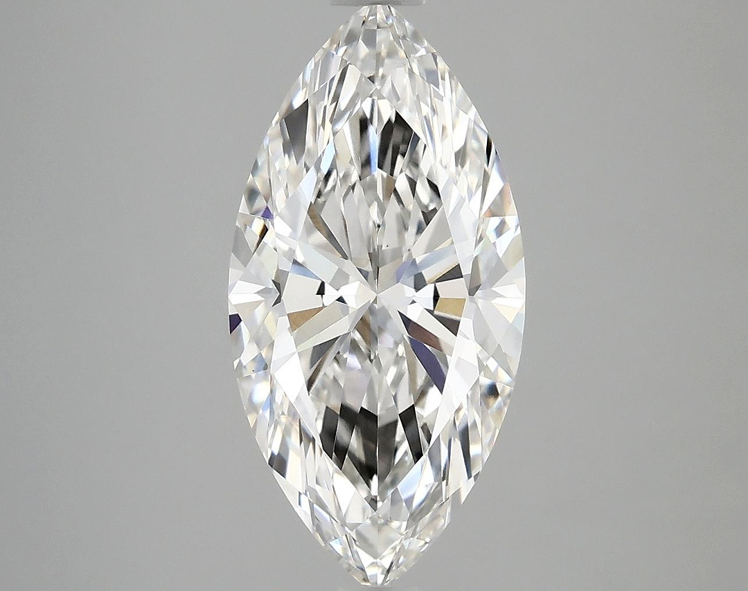 3.09 Carat Marquise Shaped Ideal Cut VVS1 IGI Certified Lab Grown Diamond