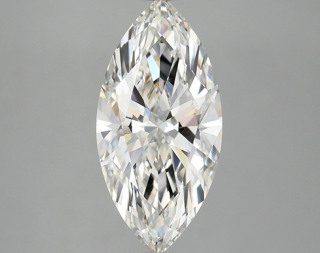 3.04 Carat Marquise Shaped Excellent Cut VVS2 IGI Certified Lab Grown Diamond