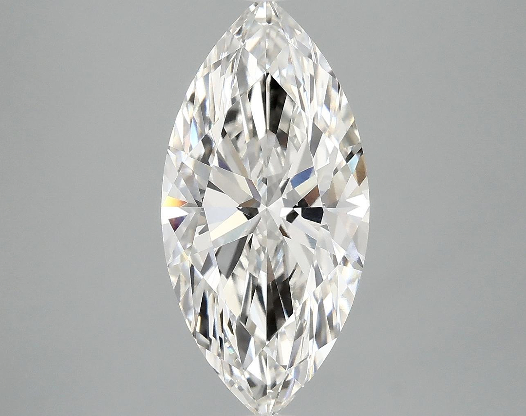 3.09 Carat Marquise Shaped Excellent Cut VVS2 IGI Certified Lab Grown Diamond